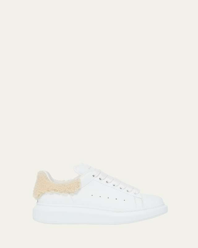 Shearling Oversized Sneakers